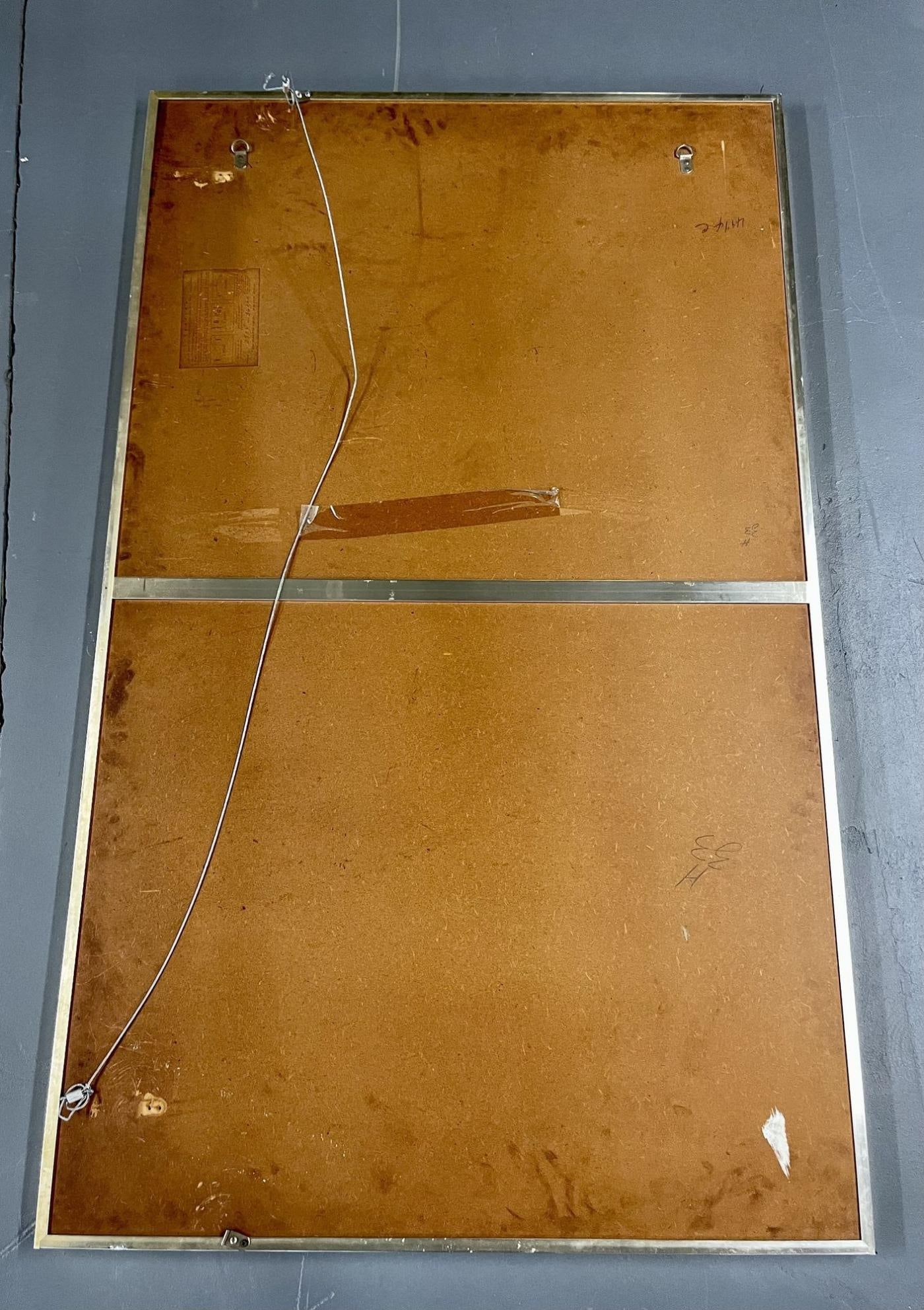 Mid-Century Modern American Designer Console / Mantle Mirror - 8