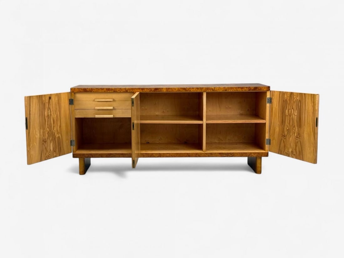 Axel Einar Hjorth, Nordiska Kompaniet, Root Wood, Rare Sideboard, Sweden, 1937 - 8