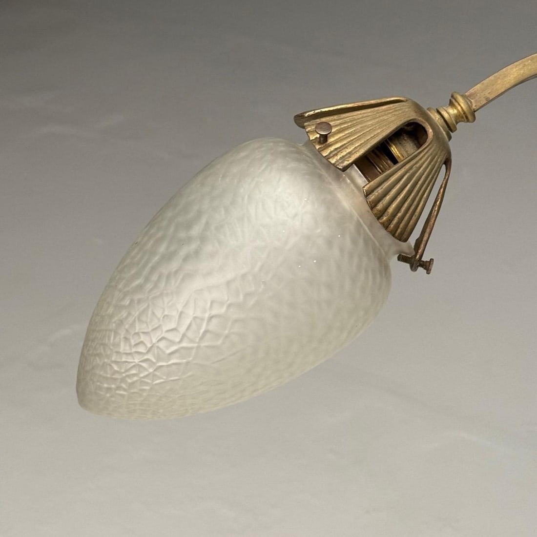 Italian Mid-Century Modern, Floral Chandelier, Brass, Copper, Italy, 1920s - 9