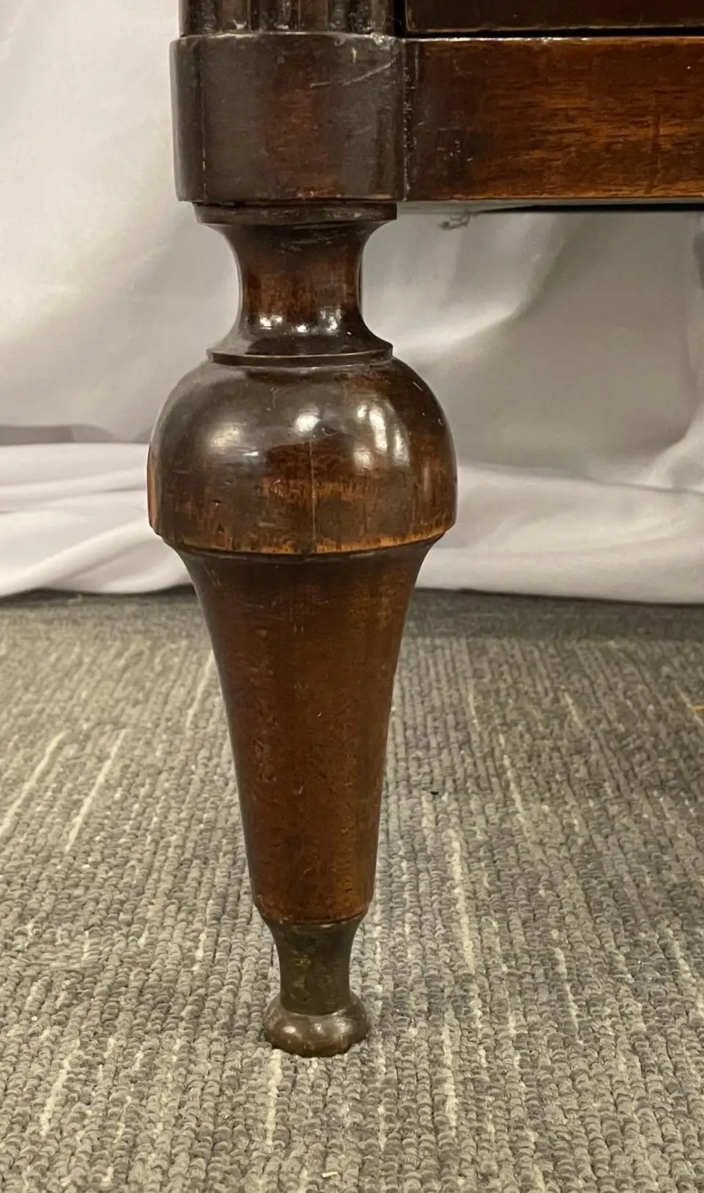 Maison Jansen Stamped Louis XVI Style Mahogany Marble-Top Commode - 13