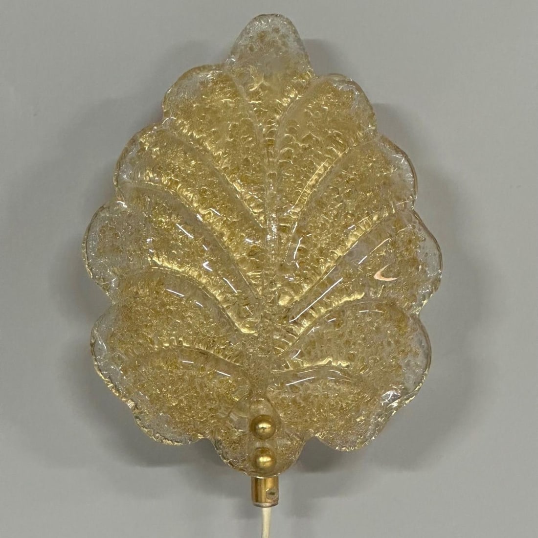 Reijmyre, Swedish Mid-Century Modern, Gold Leaf Sconces, Sweden, 1990s - 3