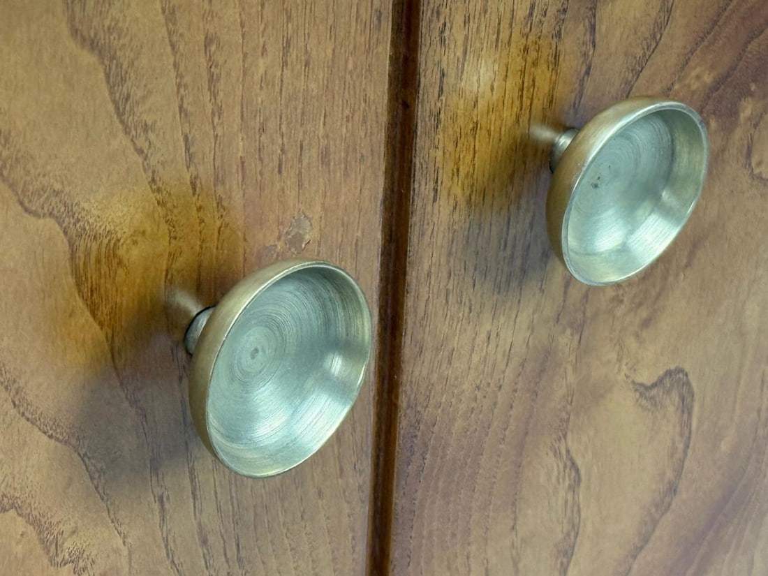 Paolo Buffa, Italian Modern, Cherrywood, Brass, Sideboard, Italy, 1950s - 12