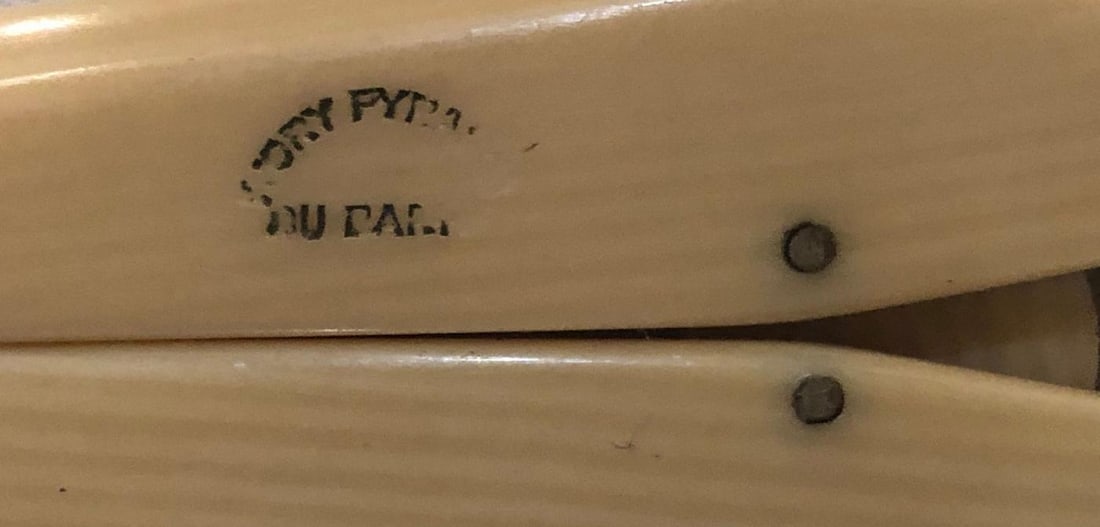 Early Antique Collection of Eight Bone Glove Stretchers Made in France - 4