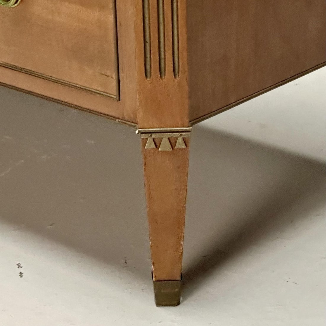 Gustavian, Louis XVI Style, Commode, Mahogany, Marble, Brass, Sweden, 1980s - 7