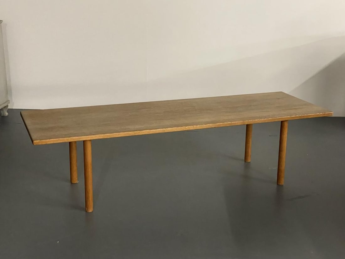 Mid-Century Modern Coffee Table, Cocktail Table, Hans Wegner, Oak, Hans J Wegner - 3