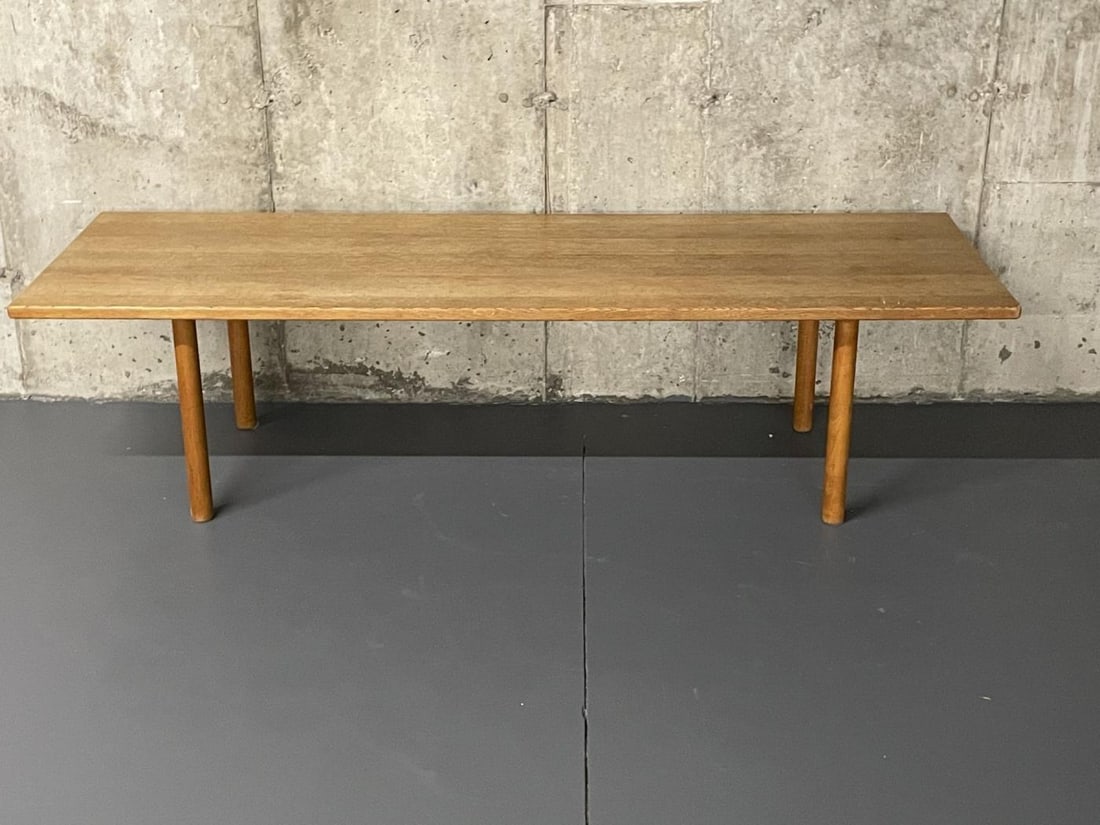 Mid-Century Modern Coffee Table, Cocktail Table, Hans Wegner, Oak, Hans J Wegner - 5
