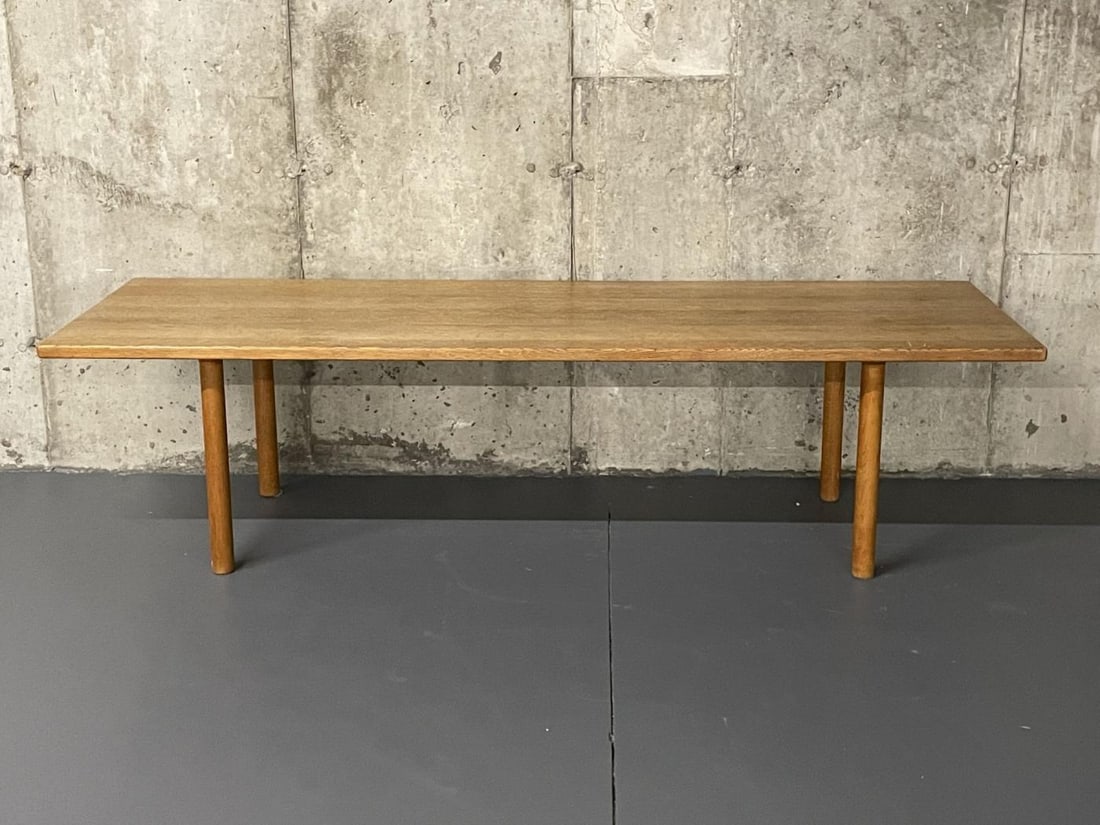 Mid-Century Modern Coffee Table, Cocktail Table, Hans Wegner, Oak, Hans J Wegner - 7
