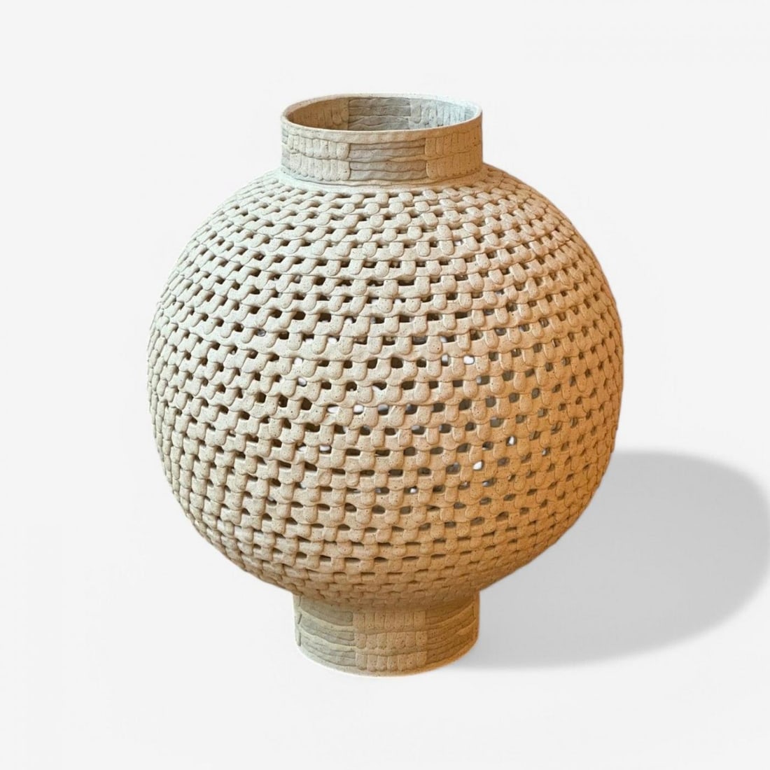 Yoonjee Kwak, Contemporary, Modern Ceramic Vase, Moon Jar, South Korean, 21st C. - 4