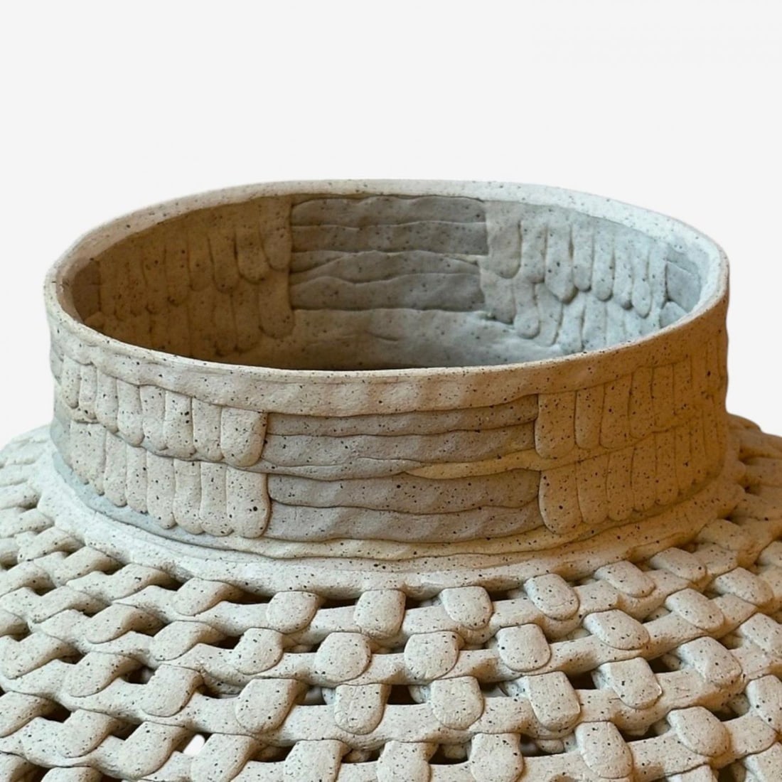 Yoonjee Kwak, Contemporary, Modern Ceramic Vase, Moon Jar, South Korean, 21st C. - 8