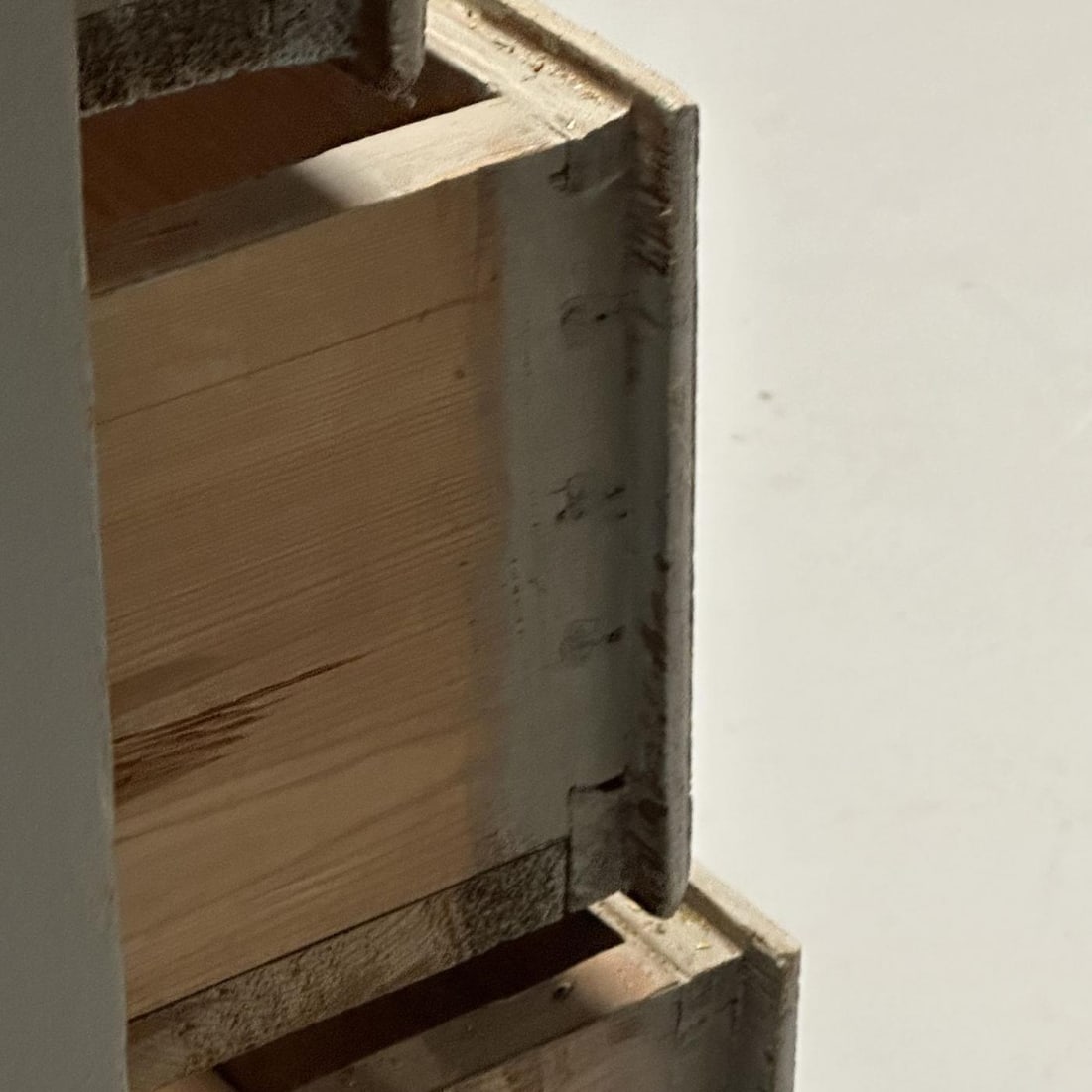 Gustavian, Swedish Commode, Grey Paint Distressed, Brass, Sweden, 1940s - 10