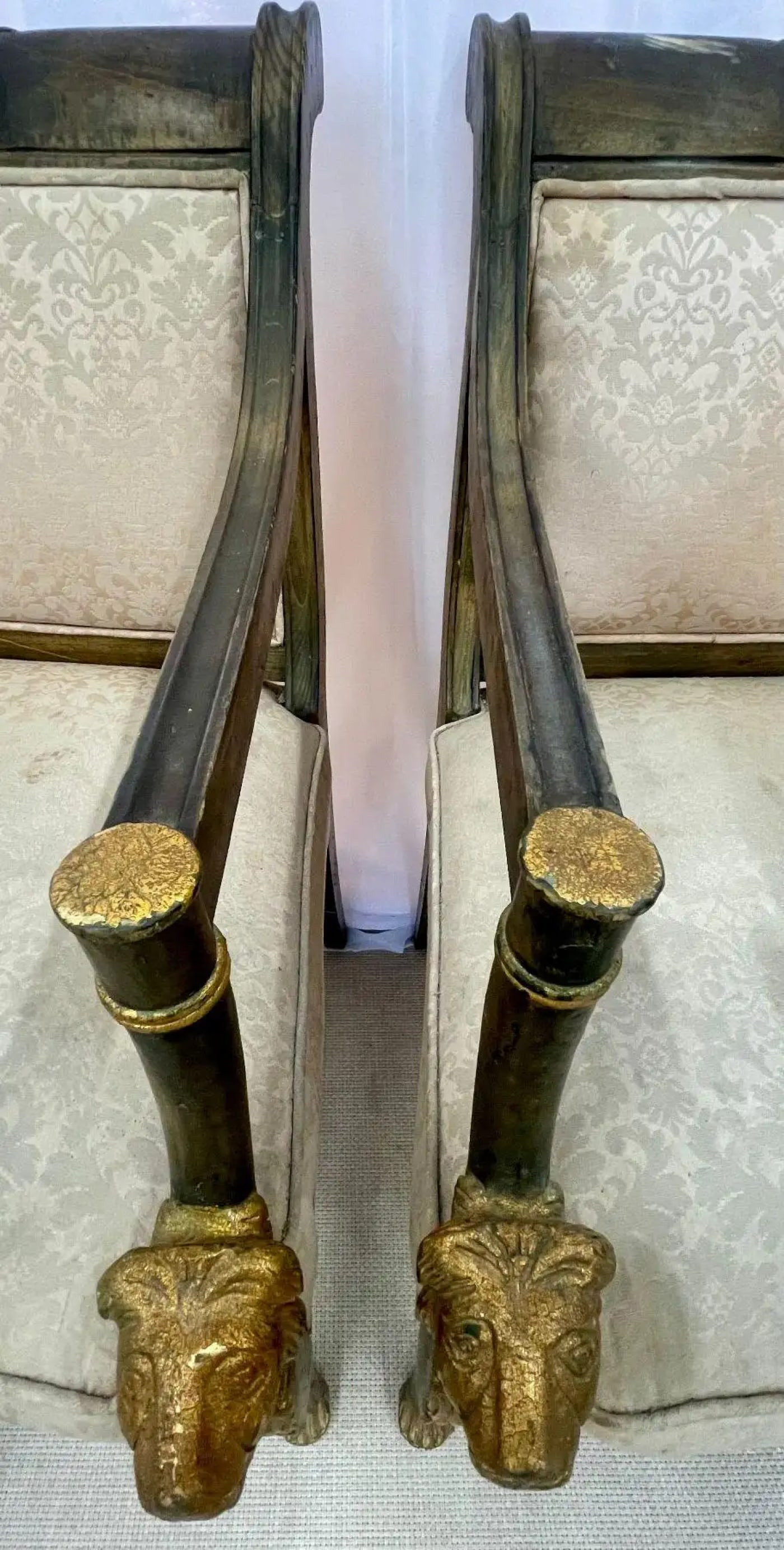 19th Century Swedish Neoclassical Arm Chairs, a Pair, Fauteuils, Europe, 19th C. - 11