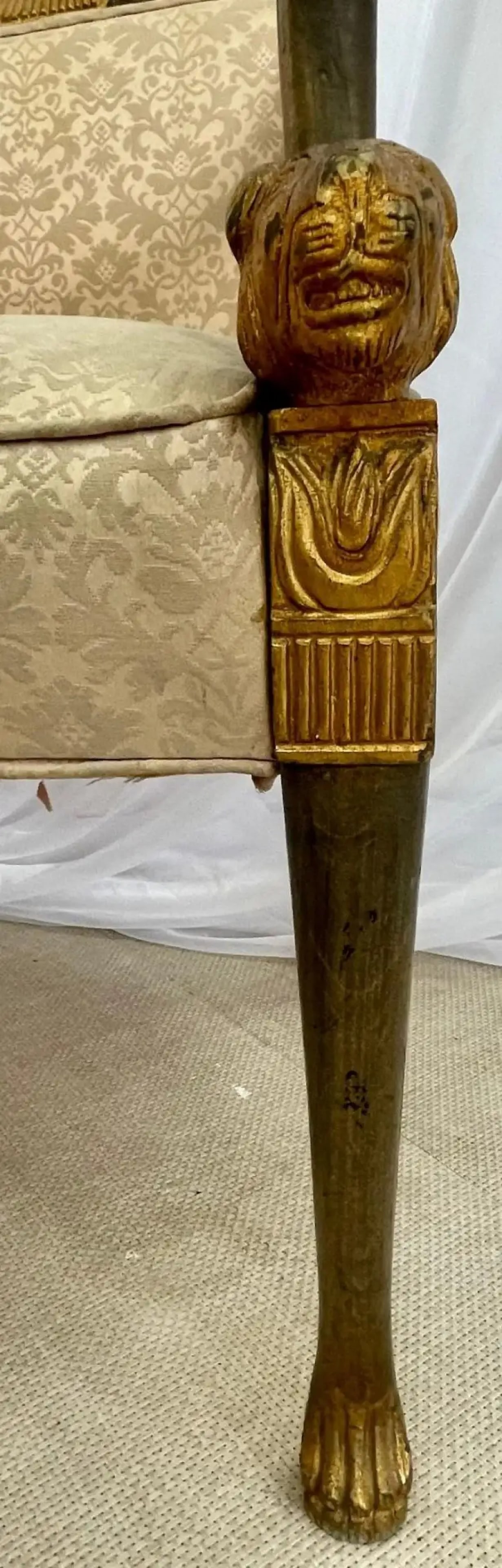 19th Century Swedish Neoclassical Arm Chairs, a Pair, Fauteuils, Europe, 19th C. - 12