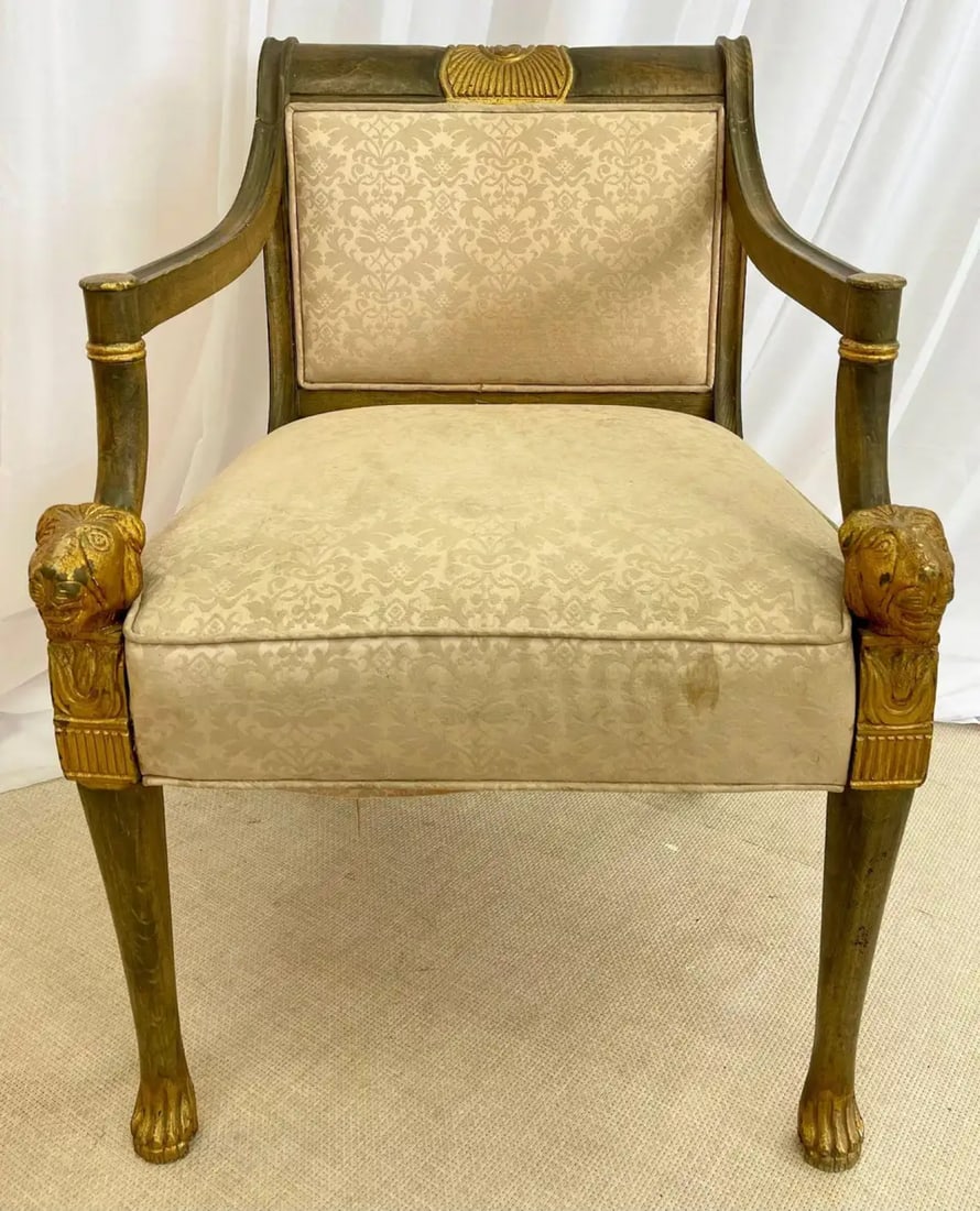 19th Century Swedish Neoclassical Arm Chairs, a Pair, Fauteuils, Europe, 19th C. - 8