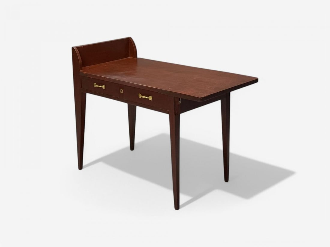 Eugene Printz, French Art Deco, Mahogany, Rare Asymmetric Desk, France, c. 1925 - 5