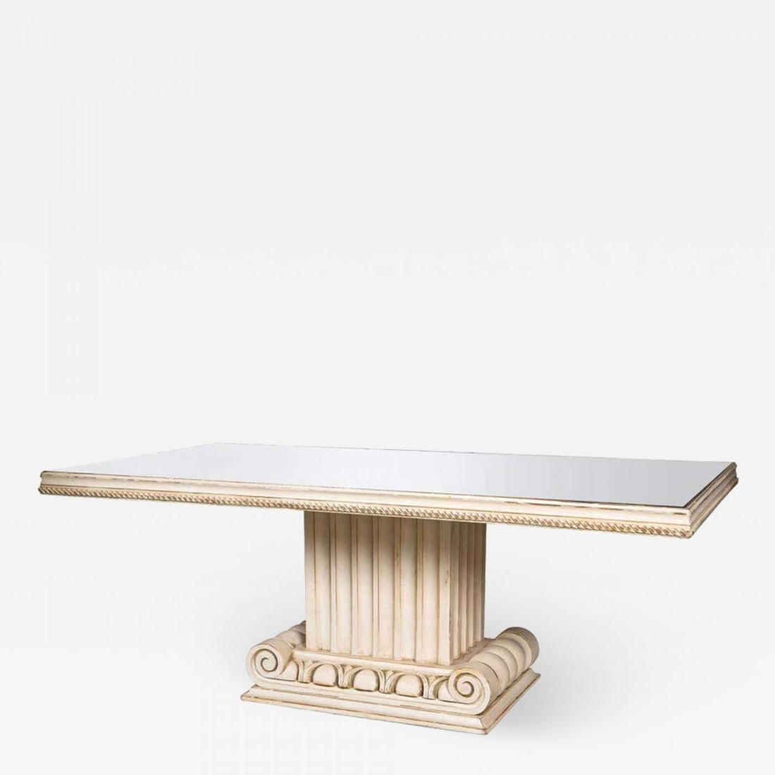 Grosfeld House Coffee Low Table Mirrored Top - 2