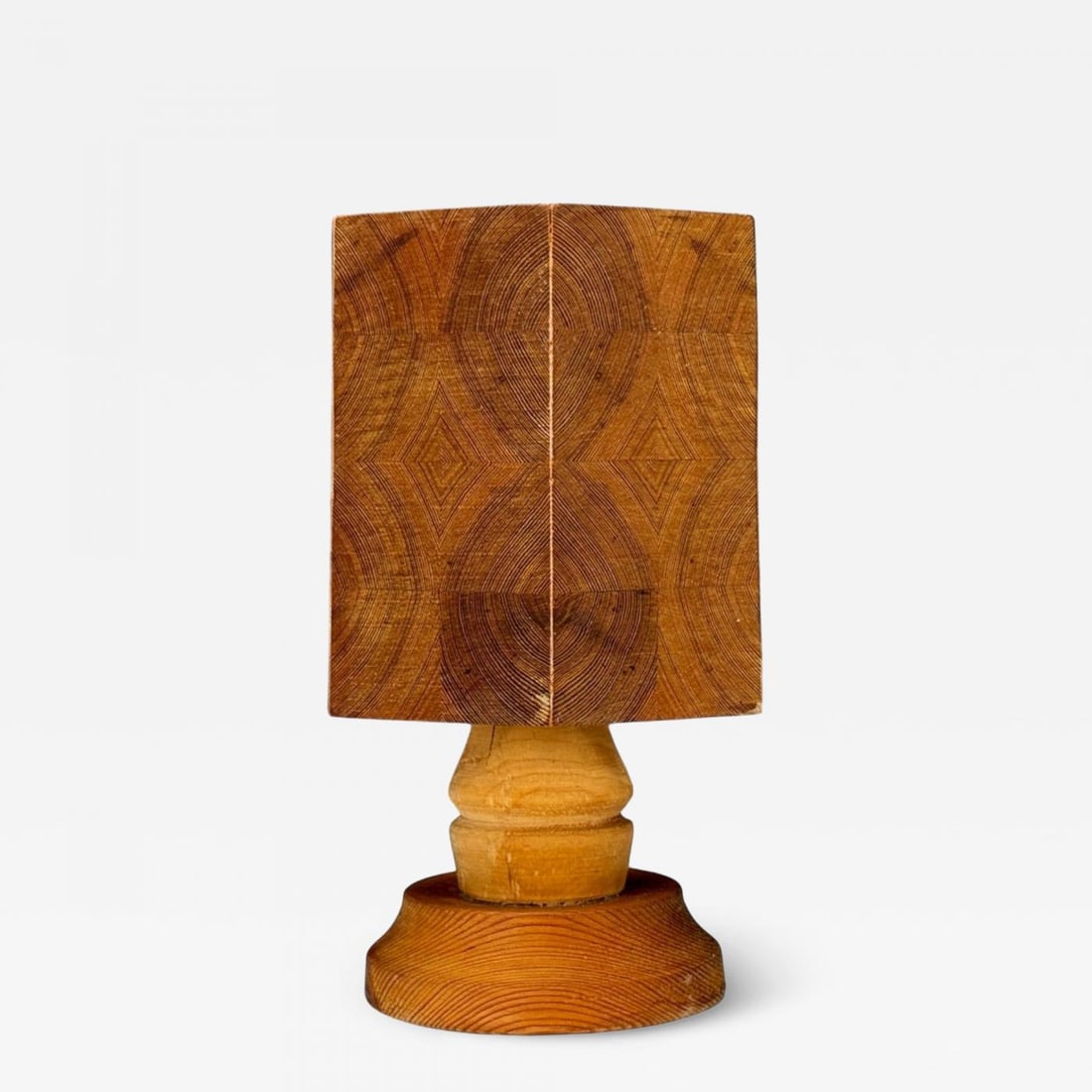 Swedish Modern, Pine, Table Lamp, Sweden, 1970s (1 of 9)