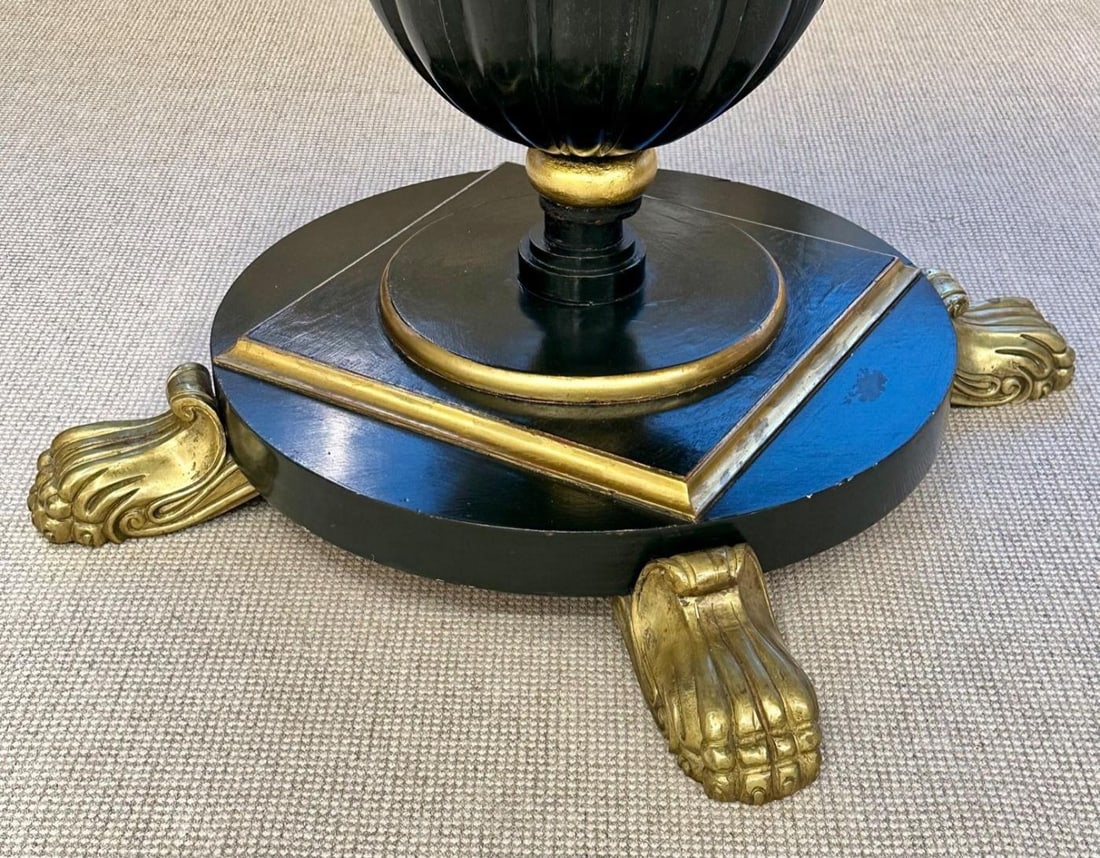 19th Century Italian Continental Centre Table, End or Card Table, Bronze Feet - 9