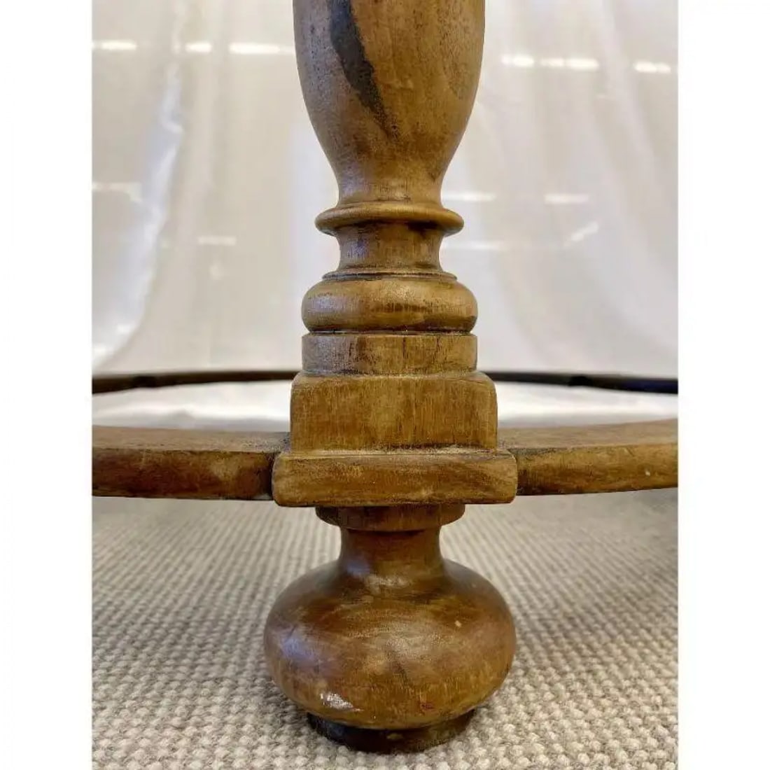 18/19 Century Gustavian Writing Table, Desk or Center Table, Bleached, Inlaid - 7