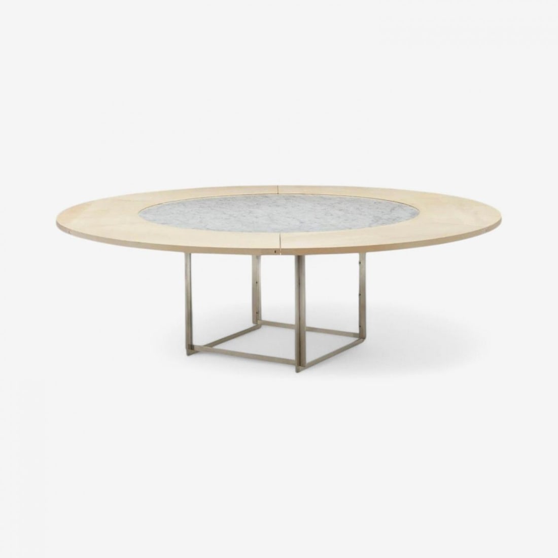 Poul Kjaerholm, Fritz Hansen, Marble, Maple, Steel, PK-54 Dining Table, 2011 - 5
