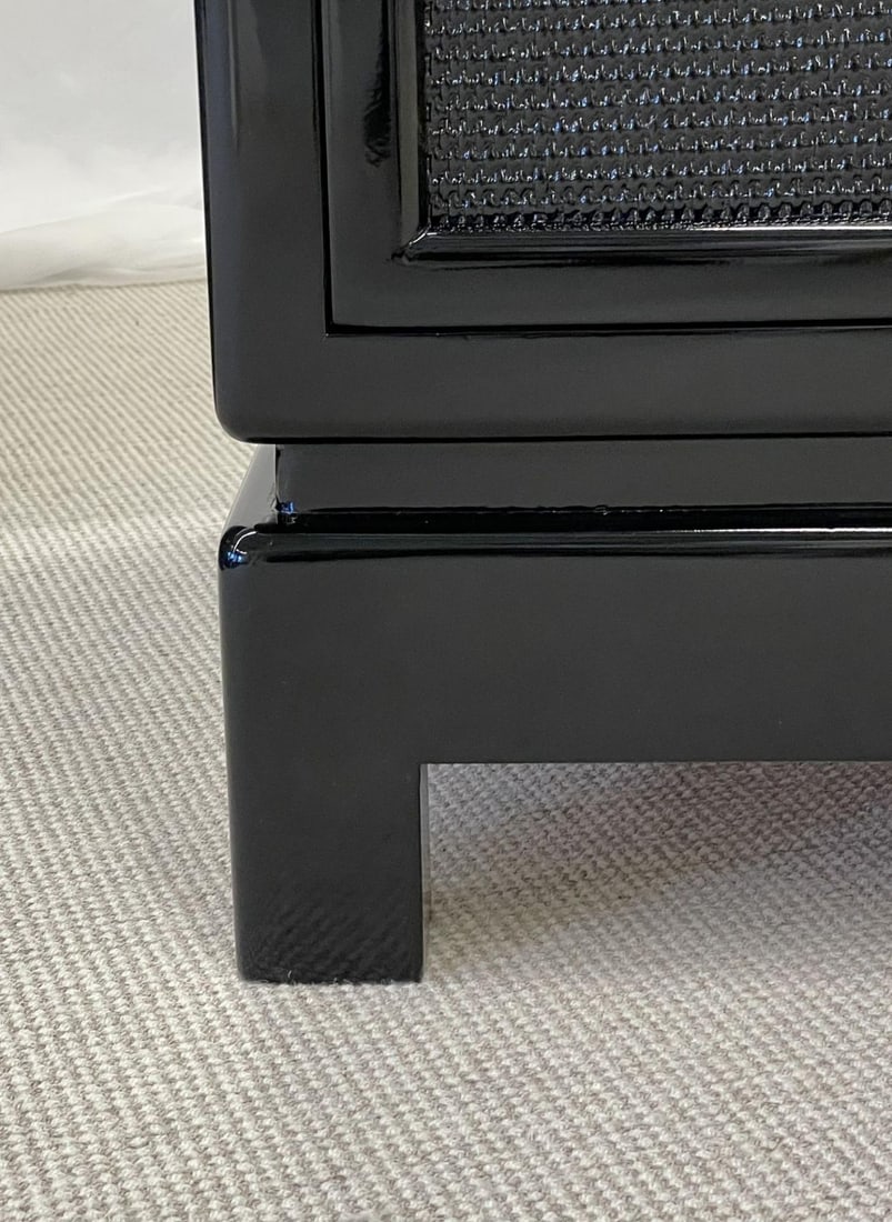 Pair of Mid-Century Modern Cabinets, Chests, Nightstands, Karl Springer Style - 12