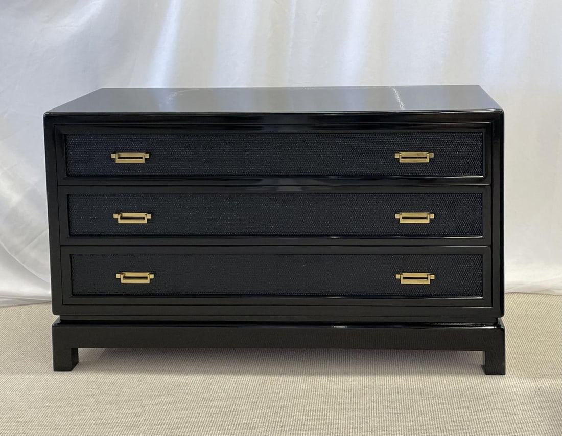 Pair of Mid-Century Modern Cabinets, Chests, Nightstands, Karl Springer Style - 7