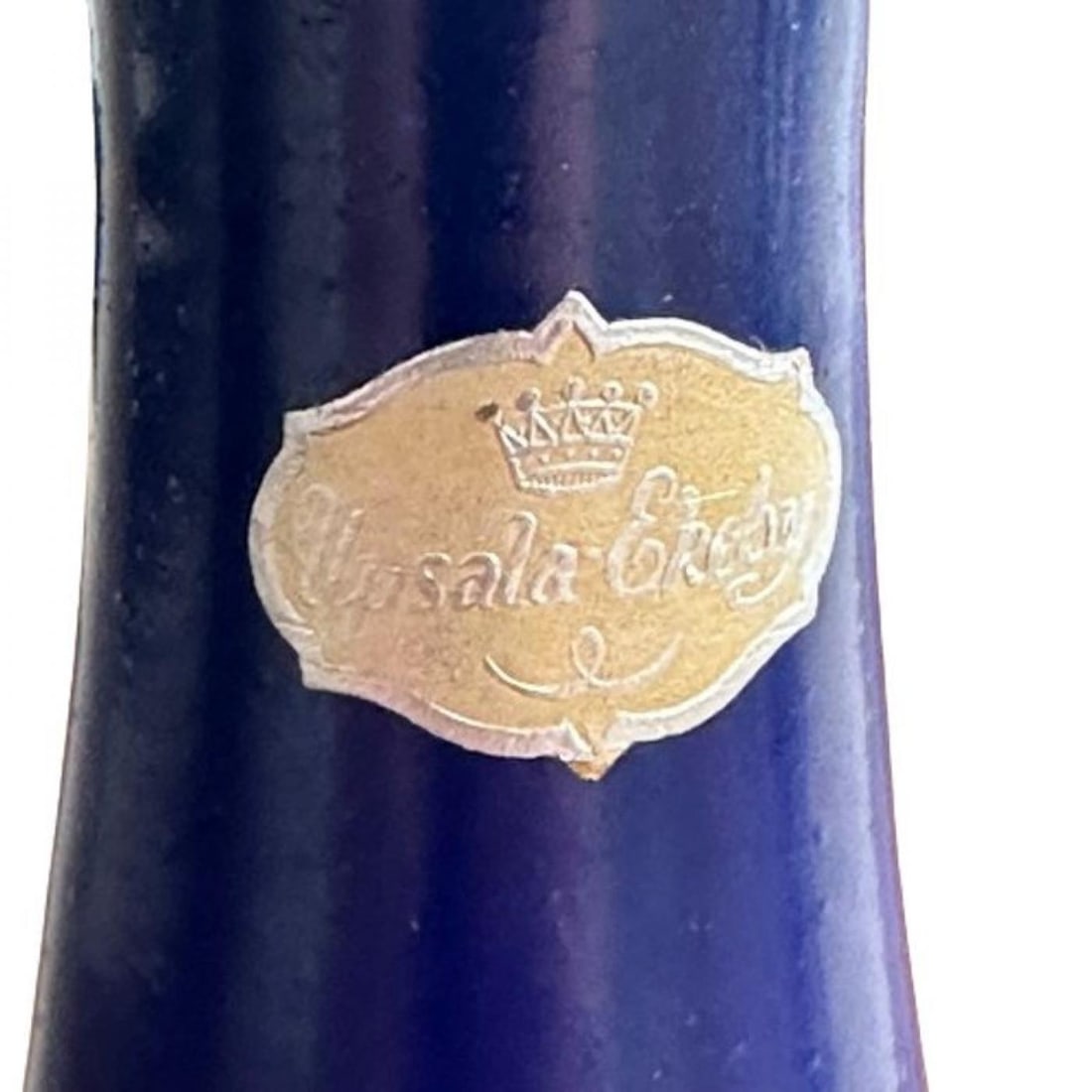 Mari Simmulson, Upsala Ekeby, Swedish Mid-Century Modern Blue Ceramic Vase, 1954 - 6