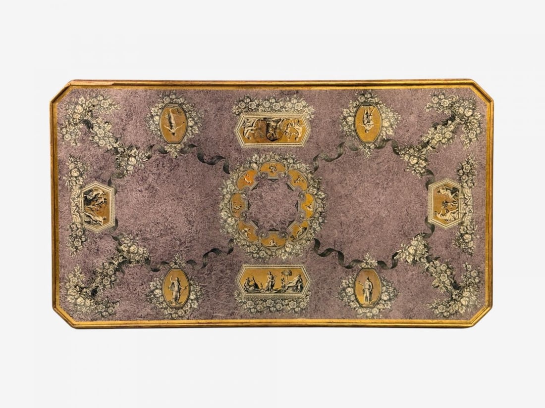 Italian Modern, Bronze, Burlwood, Monumental Coffee Table, Italy, 1940s - 6