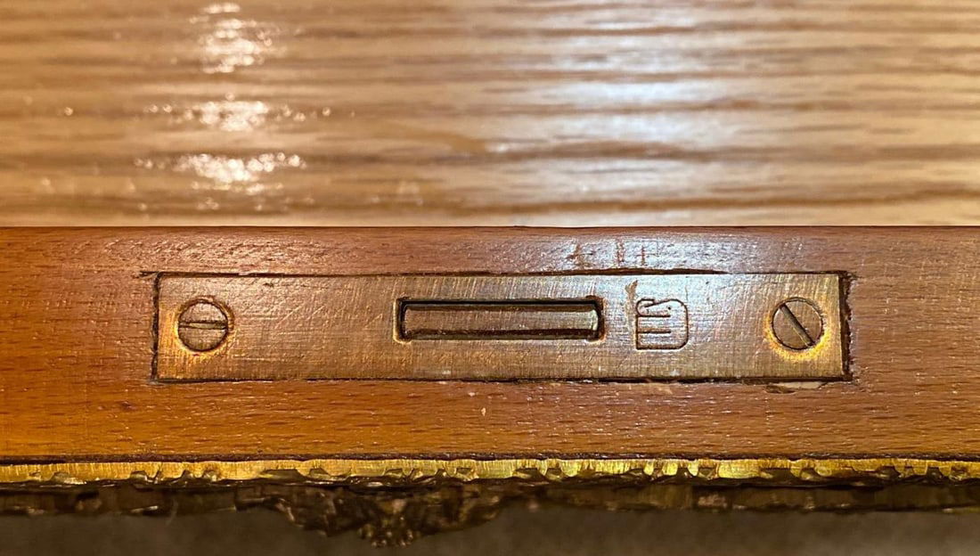 Pair Of Maison Jansen Russian Neoclassical Style Cabinets or Commodes Marble Top - 13