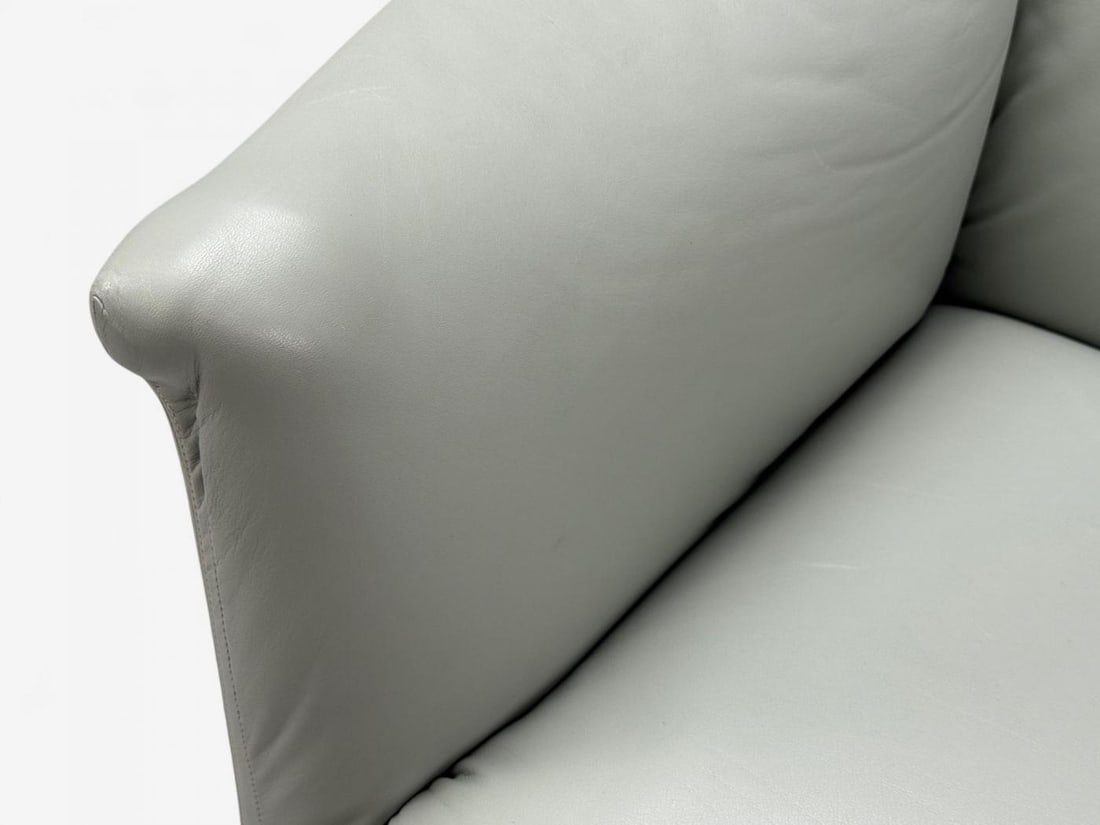 Mario Bellini, Italian Modern, Leather, Four Model 684 Armchairs, Italy, 1980s - 11