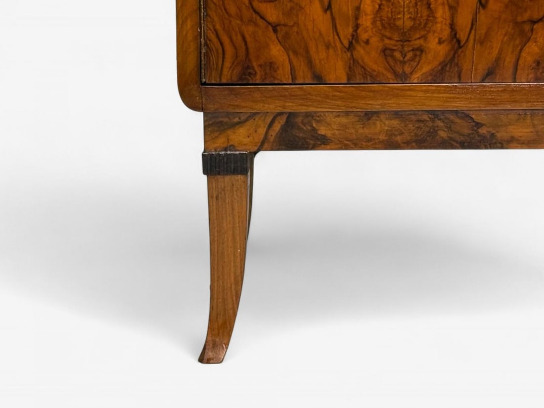 Emilio Lancia attr., Italian Modern, Walnut Root, Brass, Commode, Italy, 1930s - 9