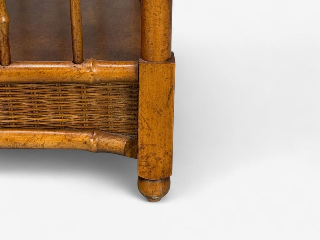 American Modern, Bamboo, Wood, Etageres, USA, 1980s - 11