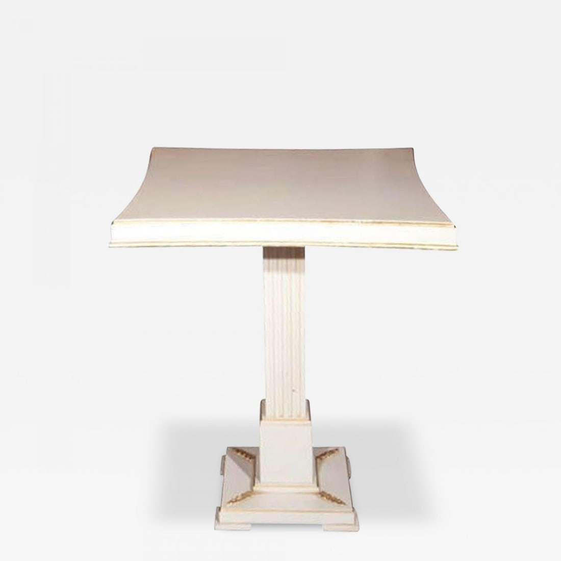 Square Grosfeld House Painted End / Side Table, American, Paint, Gilt, 1950s - 2