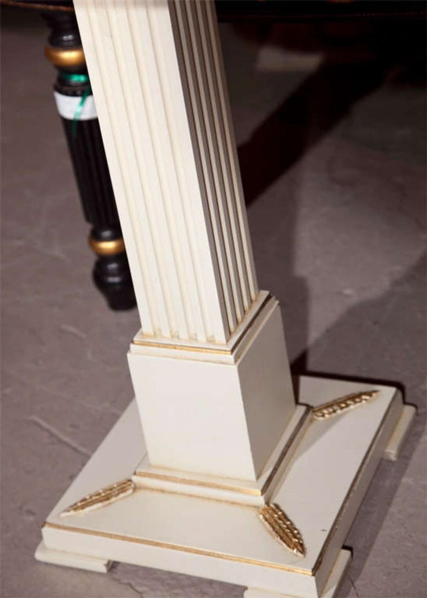 Square Grosfeld House Painted End / Side Table, American, Paint, Gilt, 1950s - 7