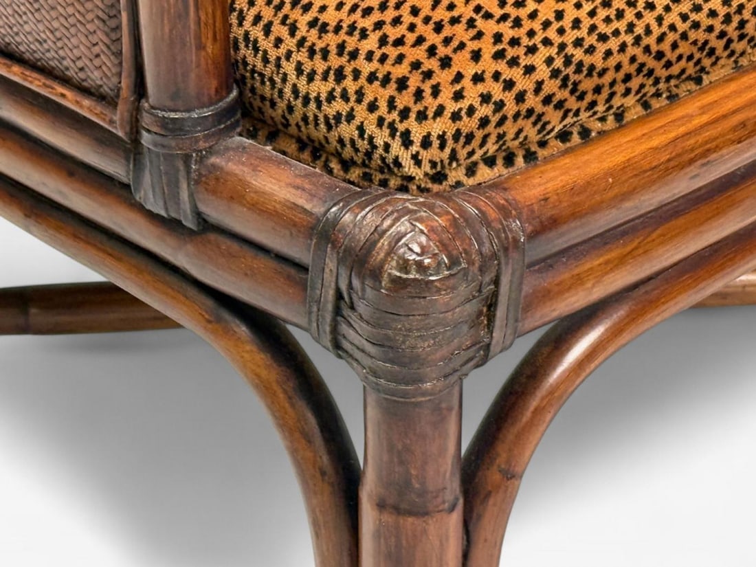 American Modern, Bamboo, Rattan, Arm Chairs, USA, 1970s - 10