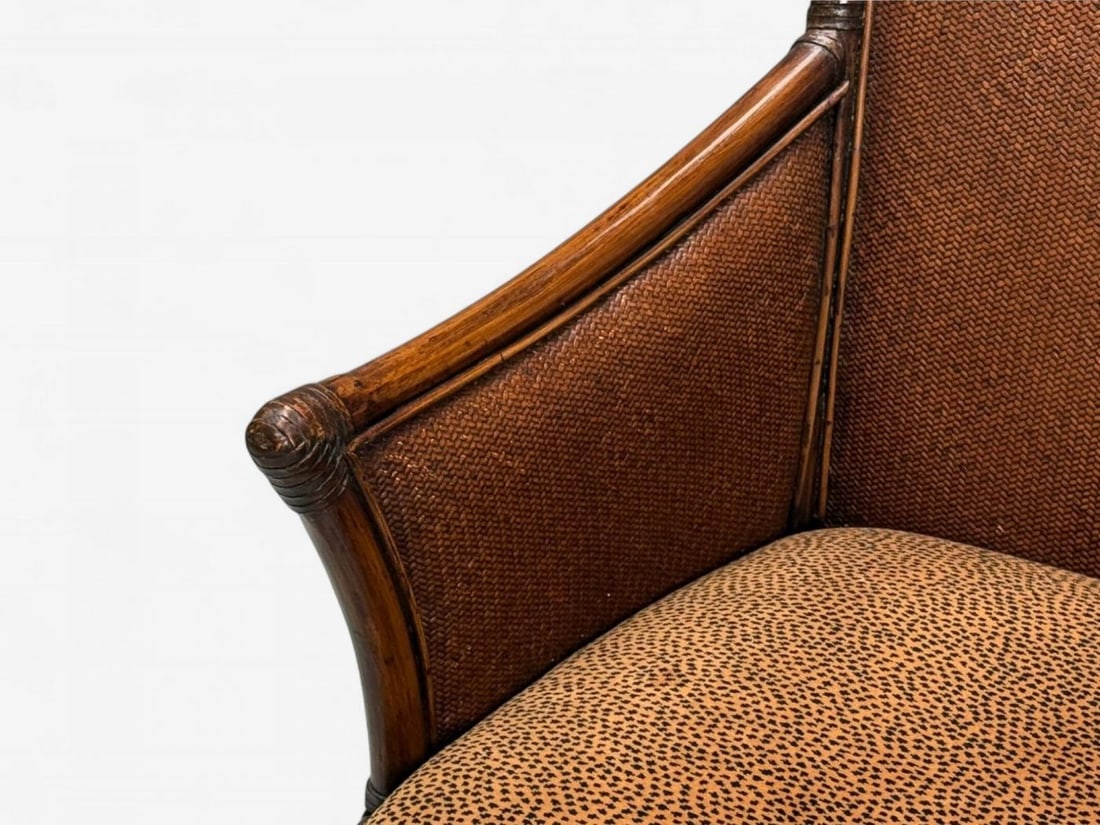 American Modern, Bamboo, Rattan, Arm Chairs, USA, 1970s - 8