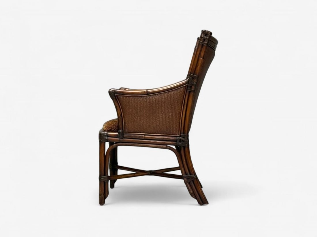 American Modern, Bamboo, Rattan, Arm Chairs, USA, 1970s - 9