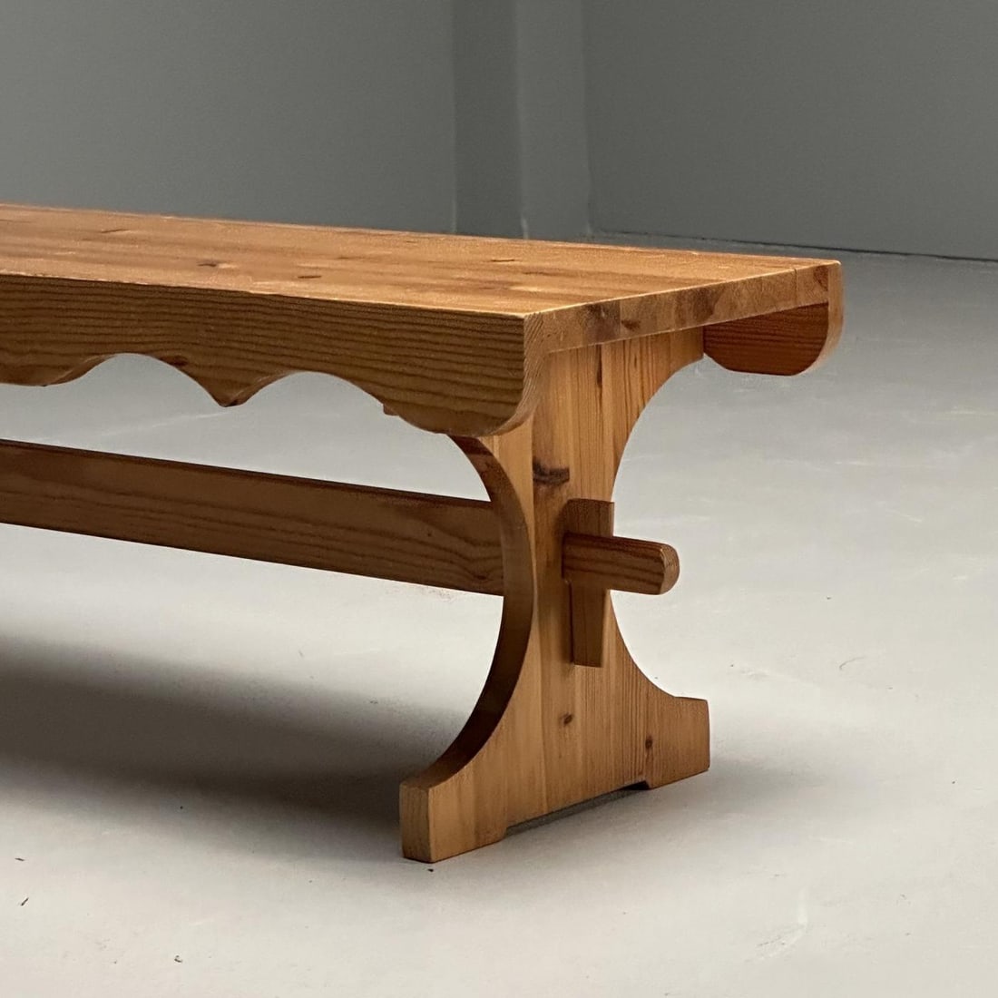 GP, Swedish Mid-Century Modern, Bench, Pine, Sweden, 1978 - 11