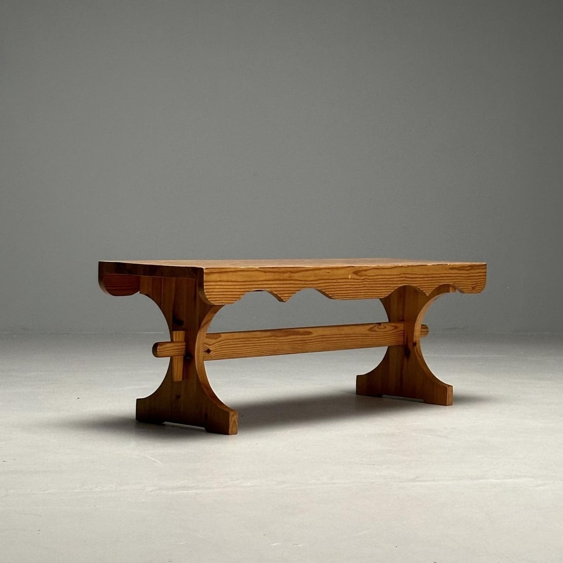 GP, Swedish Mid-Century Modern, Bench, Pine, Sweden, 1978 - 4