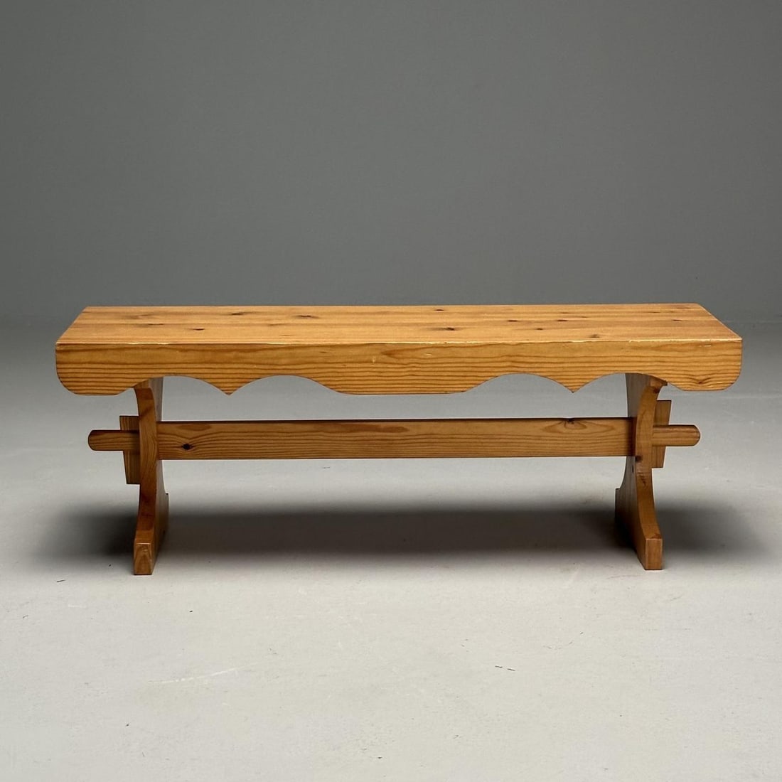 GP, Swedish Mid-Century Modern, Bench, Pine, Sweden, 1978 - 5