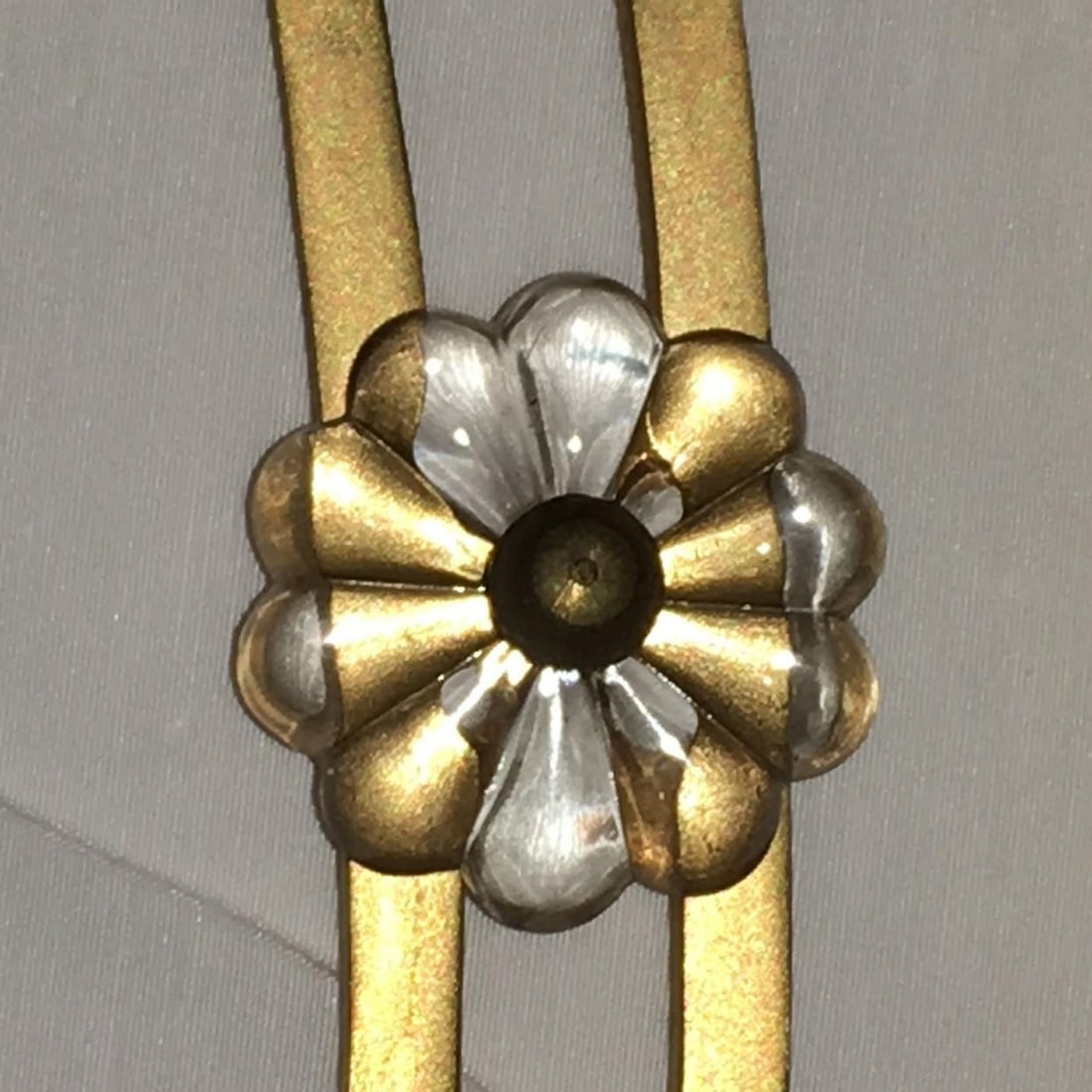 Louis XVI Style Harp / Lyre Back Bronze Wall Sconce. Set of Six - 9