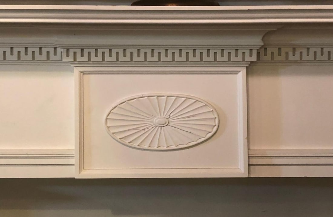 Monumental Hand Carved Neoclassical Fire Place Surrounds - 9