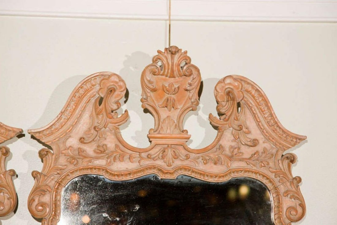 Pair of French Empire Style Mirrors - 4