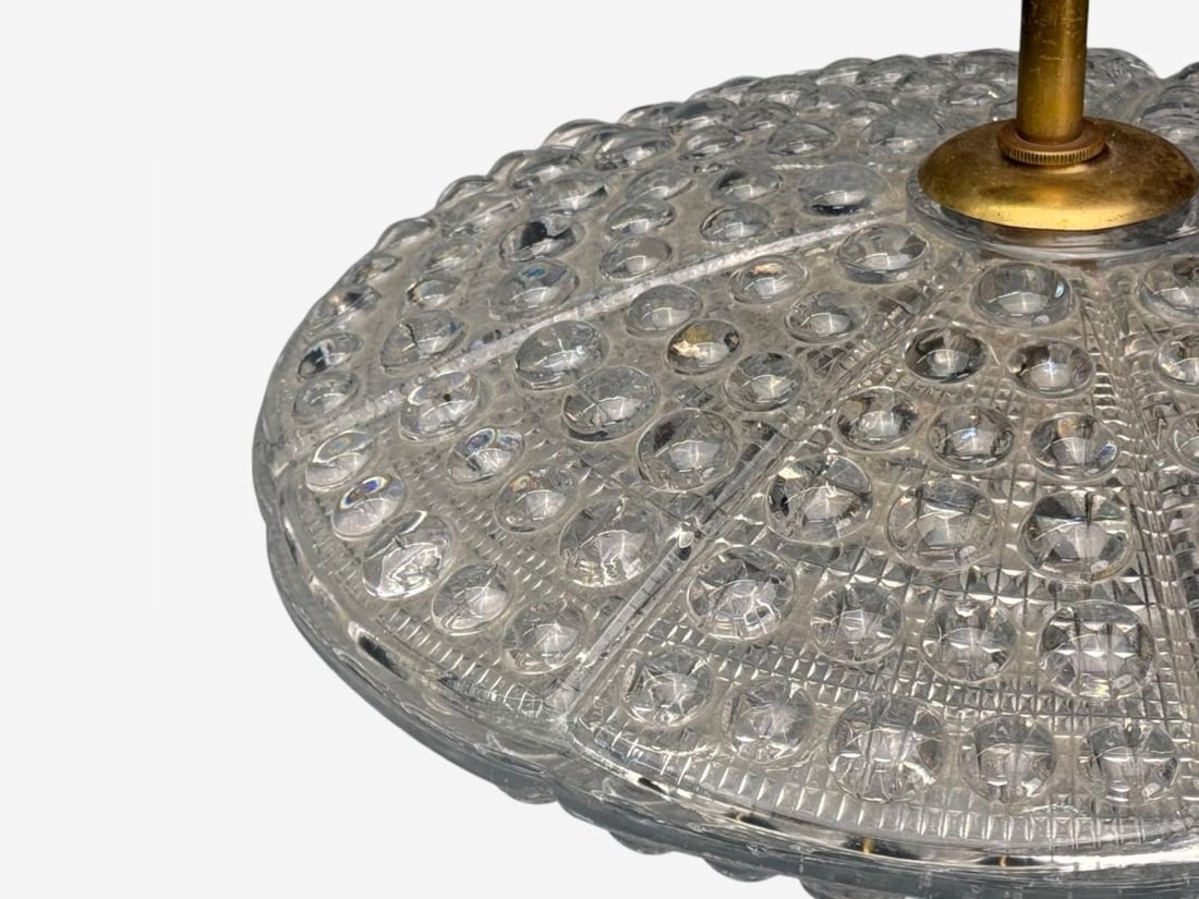 Carl Fagerlund, Brass, Glass, Pendant Lights, Sweden, 1940s - 7