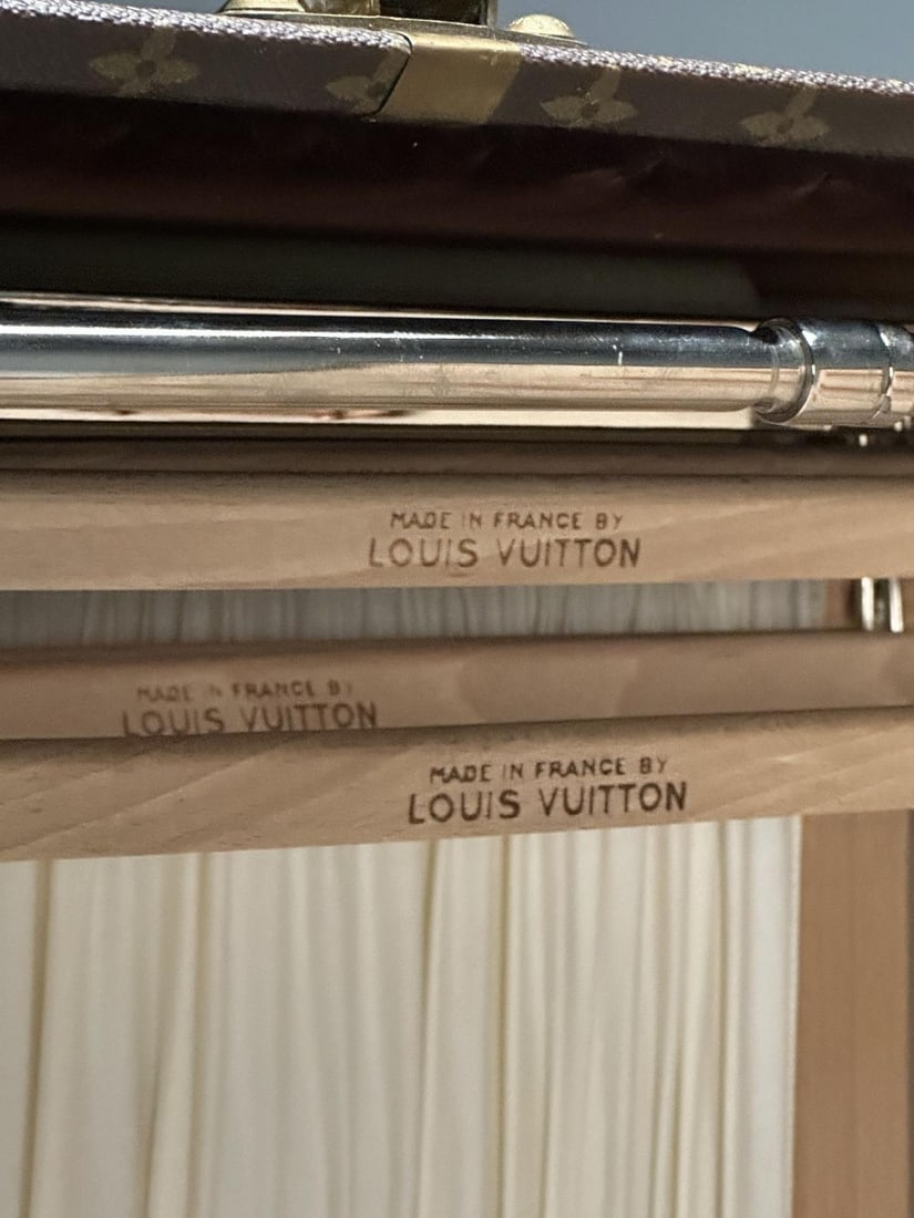 Louis Vuitton, Steamer Trunk, Monogram Canvas, Leather, Special Order - 10