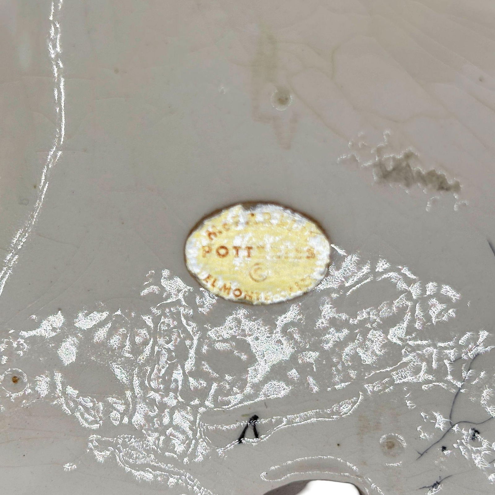 MCM Ceramic Angel Fish & Seahorse 3 Piece Wall Sculpture Set by Freeman Mcfarlin - 13