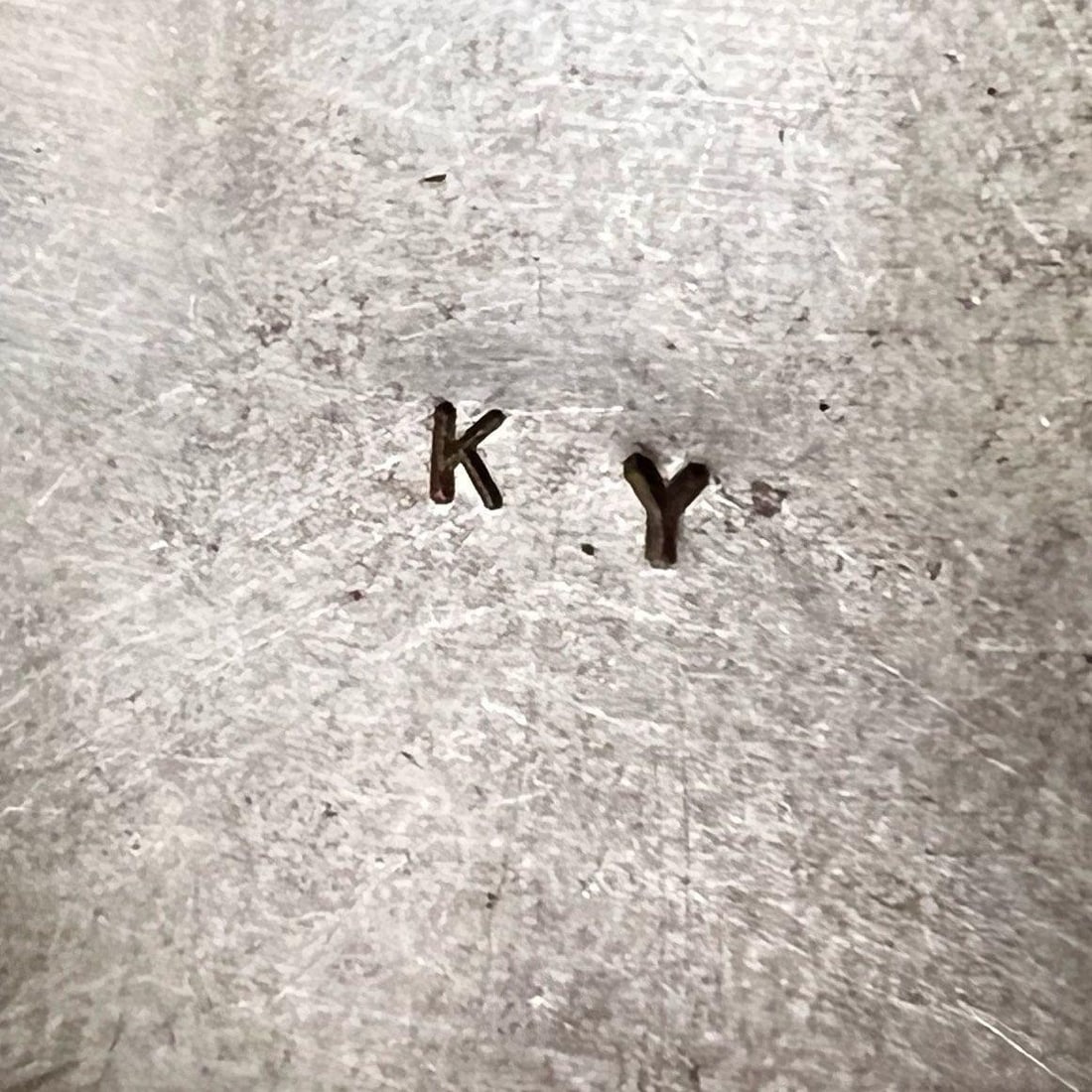 Vintage Navajo KY Sterling Silver Turquoise Coral Cuff Bracelet - 6