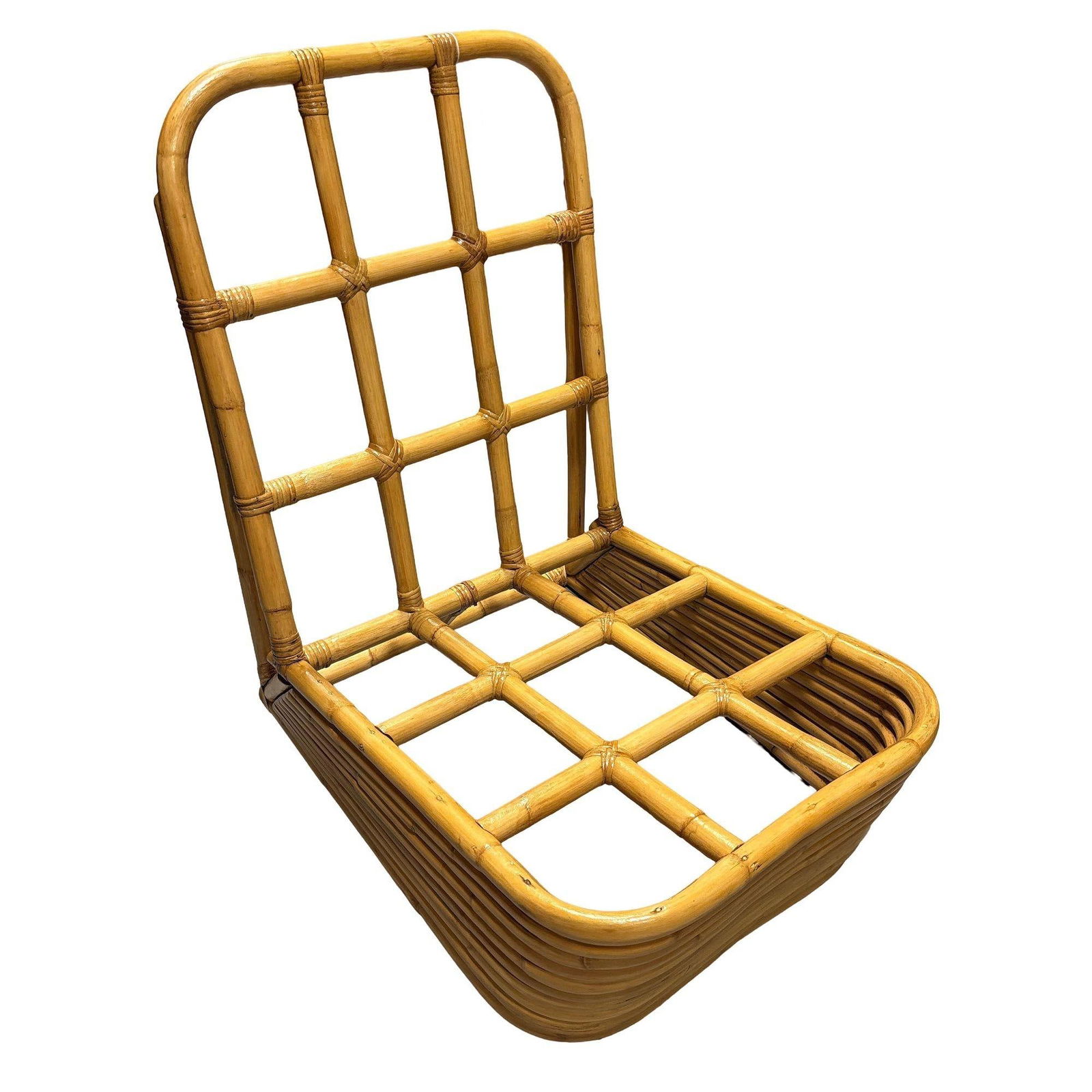 Original Rattan By Paul Frankl, Multi-Strand Sofa and Chaise Lounge - 5