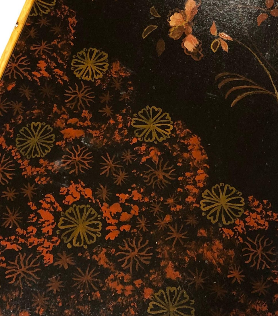 Restored Aesthetic Movement Tiger Tortoise Bamboo 3-Tier Pedestal Side Table - 5