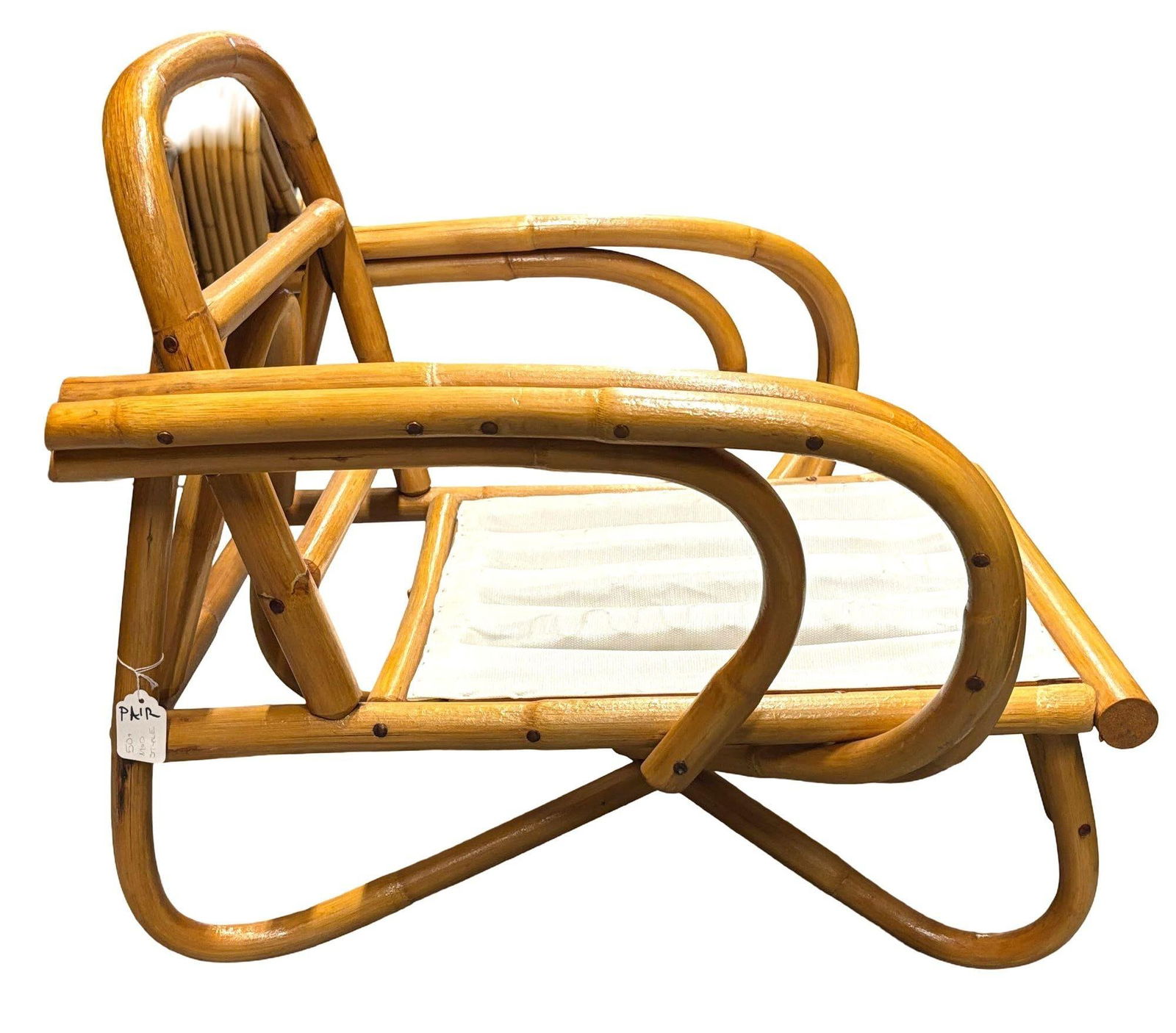 Restored Rattan Loop Leg Livingroom Set - 14