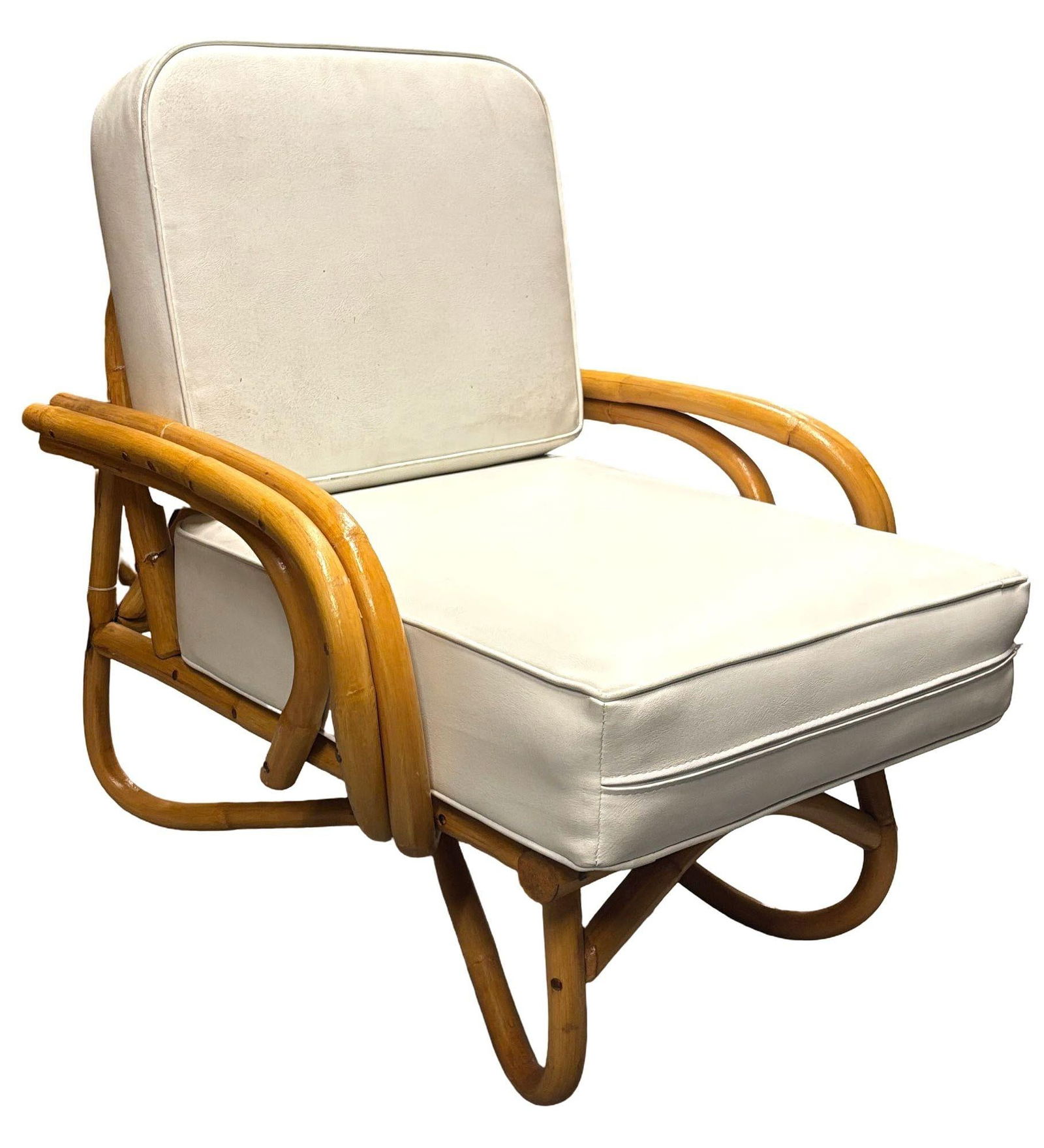 Restored Rattan Loop Leg Livingroom Set - 8